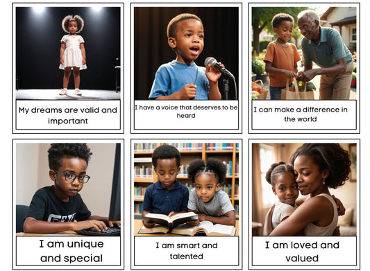 21 Affirmation Cards for Kids (Digital Download) | Confidence & Self-Love Learning Cards