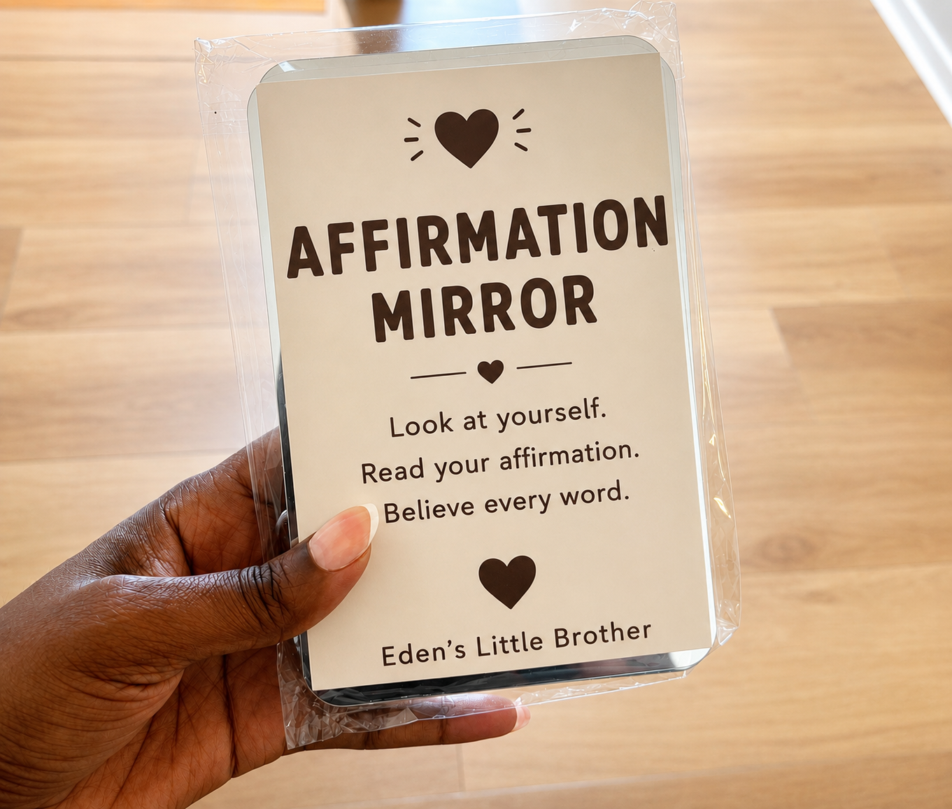 Kids Affirmation Mirrors Set | Positive Confidence Building Decor (Set of 5)