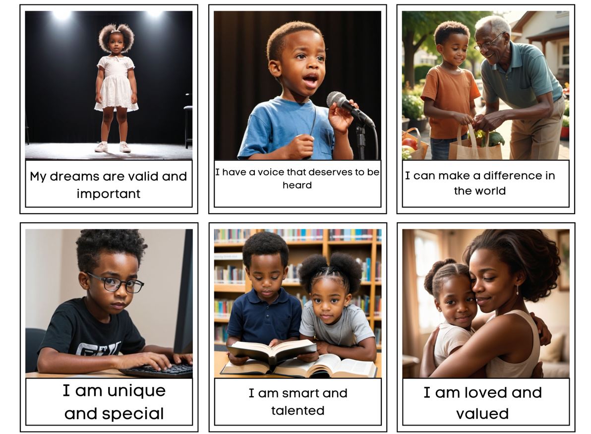 21 Affirmation Cards for Kids (Digital Download) | Confidence & Self-Love Learning Cards